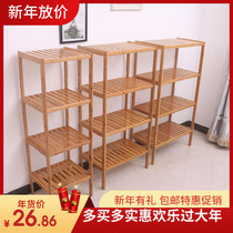 Living room shelf shelf modern economy wall wooden shelf creative fancy shelf kitchen Home personality simple