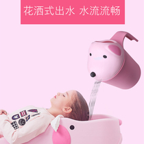 Baby shampoo Cup children bath bath water scoop shower water scoop water scoop wash hair Cup children play water toy sprinkle bottle thick