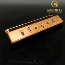 Creative hollow six-word mantra incense burner incense burner incense stick wood aromatherapy box line incense box reclining incense burner