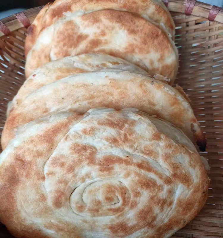 地道山东特产莱芜烧饼香酥五香真空手工发面泰安范镇油酥火烧饼