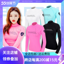 South Korea BARREL Body Water Sports Sunscreen Speed Dry Snorkeling Diving Surfing Swimsuit Female Jellyfish