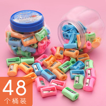 48 mini pencil sharpeners small pencil sharpeners psallet pups pens and sharpeners hand-made manners to learn stationery children with pencil sharpeners pencil sharpeners hand shake wholesale