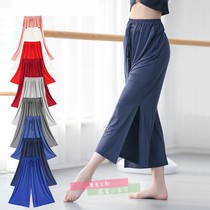 Modern dance Oriental dance Modal split wide leg pants practice clothing Art Test loose yoga dance pants performance costume