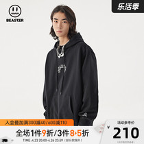 BEASTER Street Wear Little Devils Ghost Face Trend and Hip Hop Loose Blouse Man