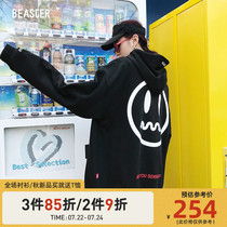 BEASTER little devil grimace sweater couple super fire loose casual hip-hop trend brand hoodie oversize