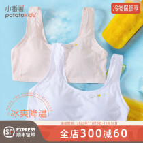 Little sweet potato girls second-stage development period underwear 2022 new girls bra girls childrens vest 13 years old and 14 years old