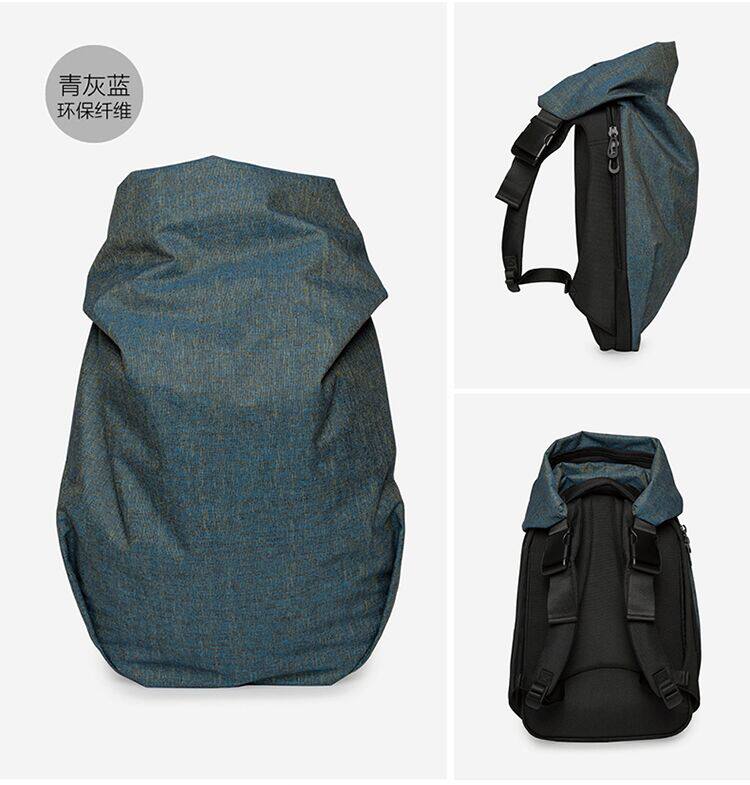 法国正品cote&ciel 苹果笔记本电脑15寸时尚休闲双肩包潮包男女