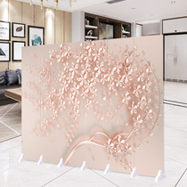 Screen partition Fashion simple modern living room Hotel hotel mobile folding bedroom Simple fabric folding screen straightening
