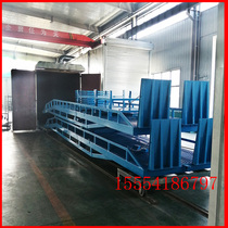 Custom-made mobile split boarding bridge truck container loading and unloading platform Fixed forklift bridge lifting adjustment plate