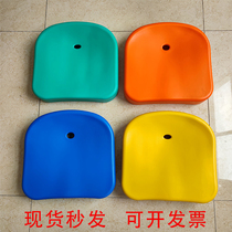 Hollow Blow Molding Bench Surface Gymnasium Ladder Seat Swimming Pool View Table Chairs Single Sell Outdoor waiting for row chair accessories
