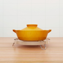 NANA304 stainless steel mini steamed rack household anti-heat insulation pad pot pad