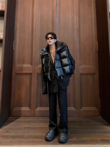 TTT homemade 21 autumn and winter fashion down jacket warm thickened high-neck GVC high-end sleeveless leather vest jacket men