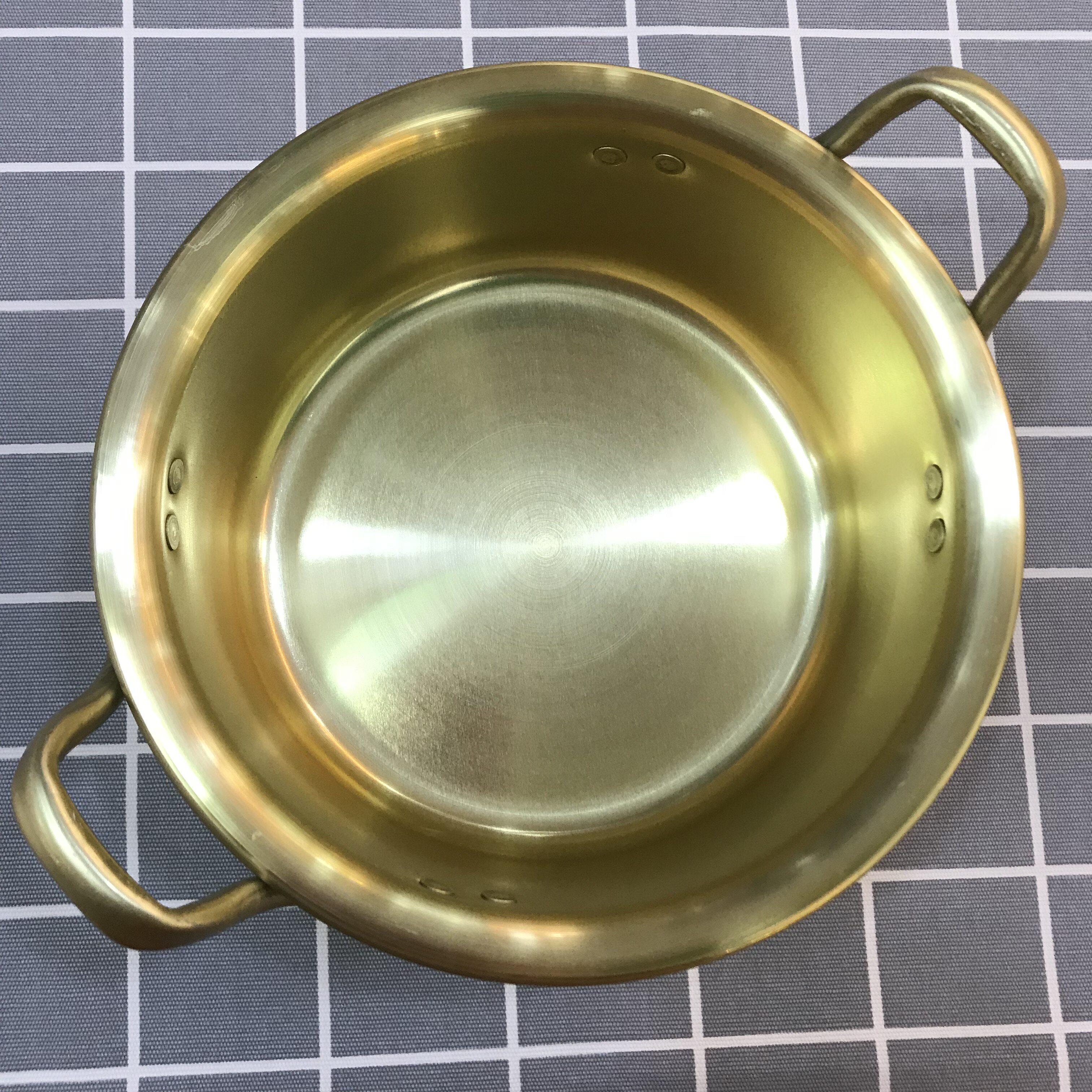 包邮韩国进口韩剧抖音同款韩式黄铝锅拉面锅煮面锅泡面锅啤酒汤锅