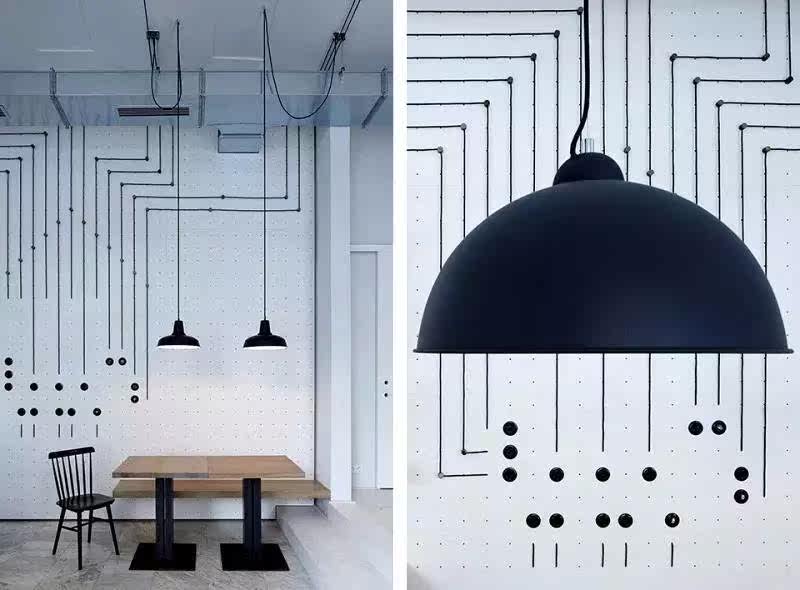 (来源: 麪包与钮扣装饰公司)             总觉得电线