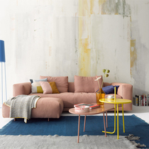 ins wind sofa port type light extravagant net red sofa Nordic down fabric sofa designer sofa-like room