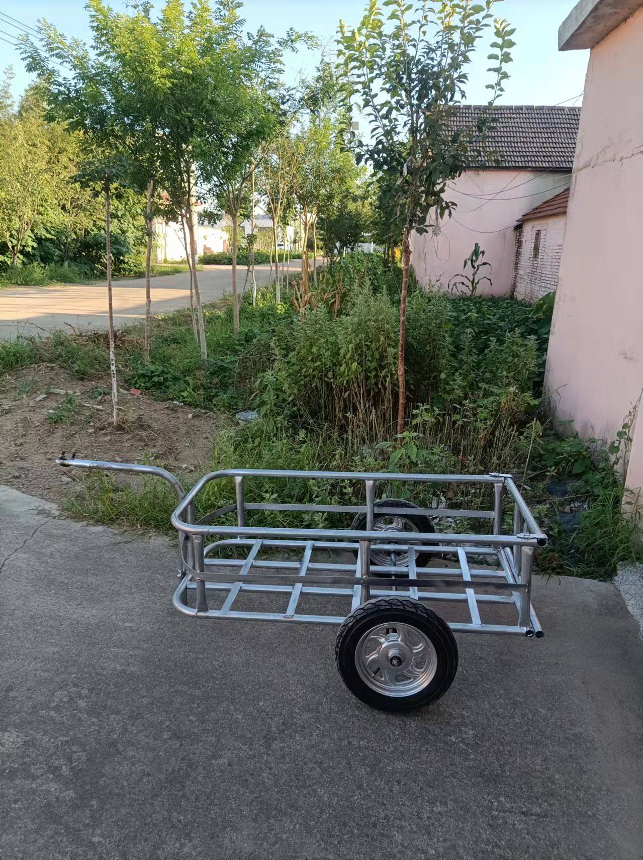 Electric Vehicle Can Pull Tow Trailer, Flatbed Truck, Truck, High