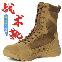 Summer Monarch Flying Fish Ultralight Combat Boots Men And Women Tactical Boots Breathable Land War Boots High Help Outdoor Climbing Shoes