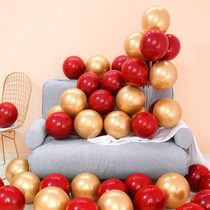 Ruby Durum Red Festive New Years New Years New Years New Years Eve Wedding Balloons Party Wedding shop Decorative Metal Balloons