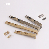 German KABO latch pure copper concealed latch pin female door latch wooden door lock bolt double door full copper door pin