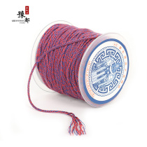 Yudu 1 2MM Buddha bead thread hand-rubbed cotton thread Bodhi star moon diamond bead multicolored thread rope play hand string diy