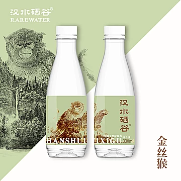 【汉水硒谷】天然矿泉水秦岭四宝330ml*24瓶[15元优惠券]-寻折猪