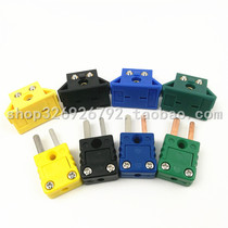 Type K Thermocouple Panel Plug Mini Connector Recessed Quick Release Socket RBJ-K J T RS-F