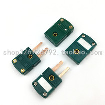 Omega thermocouple mini plug S-type connector SMPW-RS-MF thermocouple male and female green plug seat