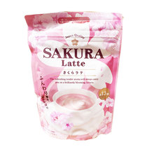 Japan Imported Cherry Blossom Season Limited cherry blossom with iron latte cherry blossom milk tea to drink 104g about 13 cups