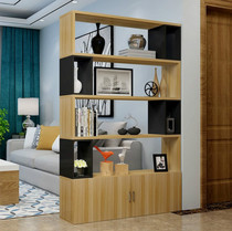 Modern minimalist creative bookshelf multi-layer Shelf shelf floor combination bookcase living room partition office bookcase