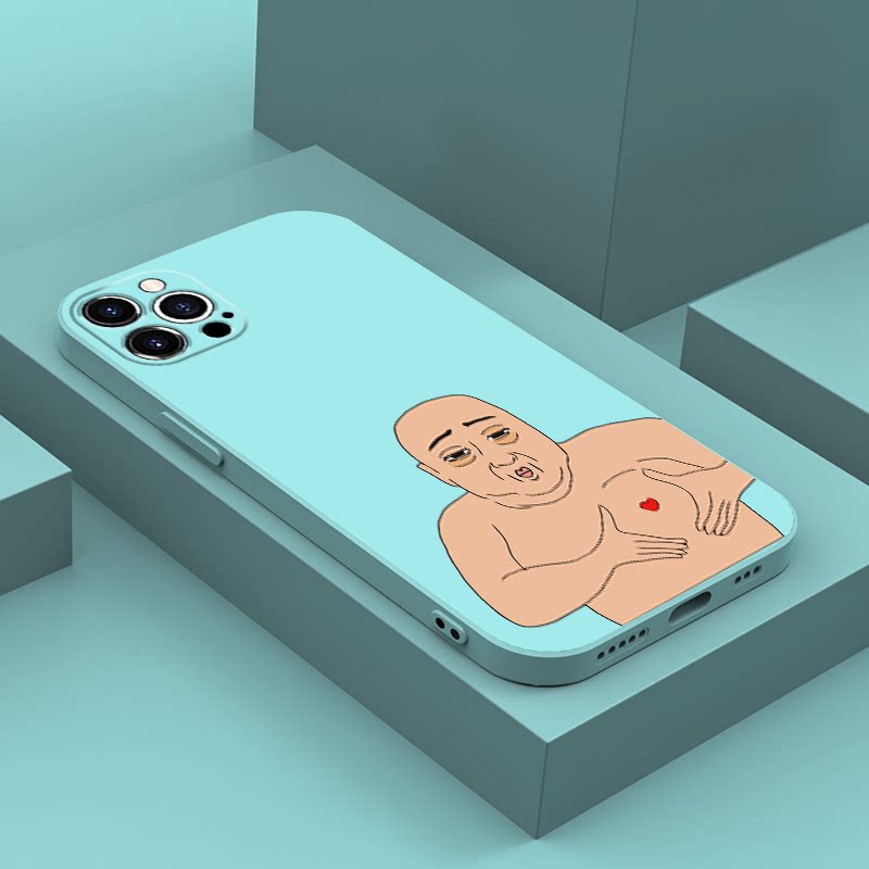 巨丑男适用苹果13promax手机壳搞怪iphone14新款苹果12个性11prom
