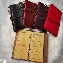 Dive diary padi divelog book scuba log with inside page diving leather face