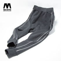 Girls pants Spring and autumn thickened Wei pants play childrens underpants Autumn black outside wear loose childrens sports pants