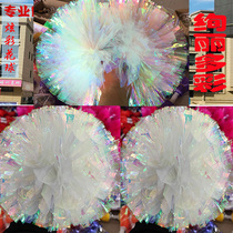 Rainbow Colorful La Flower Ball Aerobics Dance Color Ball Cheerleaders Hand Flower Games Cheerleading Props