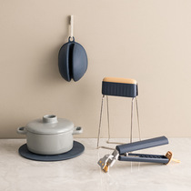 Household anti-hot hand bowl holder dish lifter take Bowl clip casserole silicone anti-hot pad non-slip gloves kitchen artifact