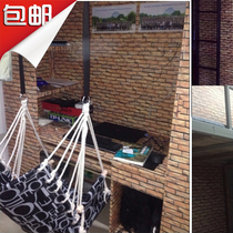 College student dormitory bedroom brick brick pattern self-adhesive paper Bedroom decoration artifact waterproof pvc wallpaper vintage wallpaper