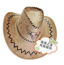 Western Cowboy Hat Men and Women Chaldean Hat Tour Hat Tour eaves Show Hat Mongolian Hat Combined