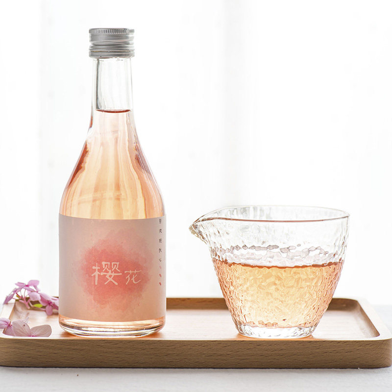 淘宝乌镇西塘低度女士酒微甜樱花酒300ml