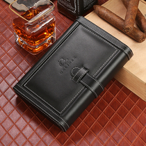 Go out cigar box portable Cuban imported cedar wood cigar moisturizing cigarette case 4-pack cigar cigarette case