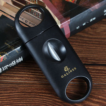 GALINER Cigar scissors V-shaped Cigar scissors sharp stainless steel knife cigar cutter cigar accessories
