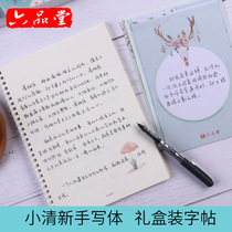 Handwritten cheese letterpost in block letters The book adults practice the character speed into a small frescoed girl with a beautiful clear and refined character post