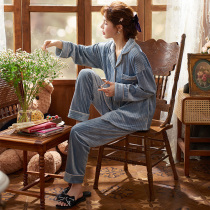 Princess Marc pajamas female autumn winter coral velvet long sleeve 2020 new cute ins Wind Cardigan Island velvet set