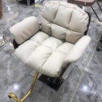 Barber shop chair hair salon special hair cutting chair hairdressing chair high-grade simple hair cutting chair beauty salon perm chair