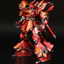 Die soul Bandai Gundam Gundam assembly model MG card version Shazabika sand alloy coloring