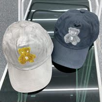 2021 new spot welldone we11done luminous teddy bear hat baseball cap casual official website for women
