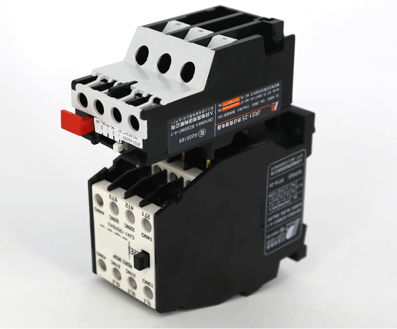 人民电器热过载继电器jrs1-25过载保护18-25a可调温度过载保护器