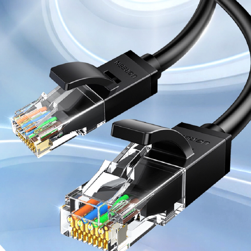 绿联网线对接头带线1.5米长(热品库)