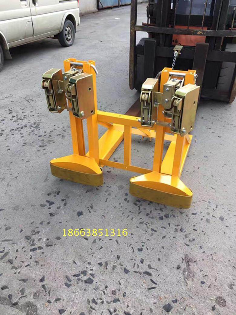 叉车桶夹鹰嘴油桶夹具/夹桶器抓桶器夹具油桶搬运器吊具工具车