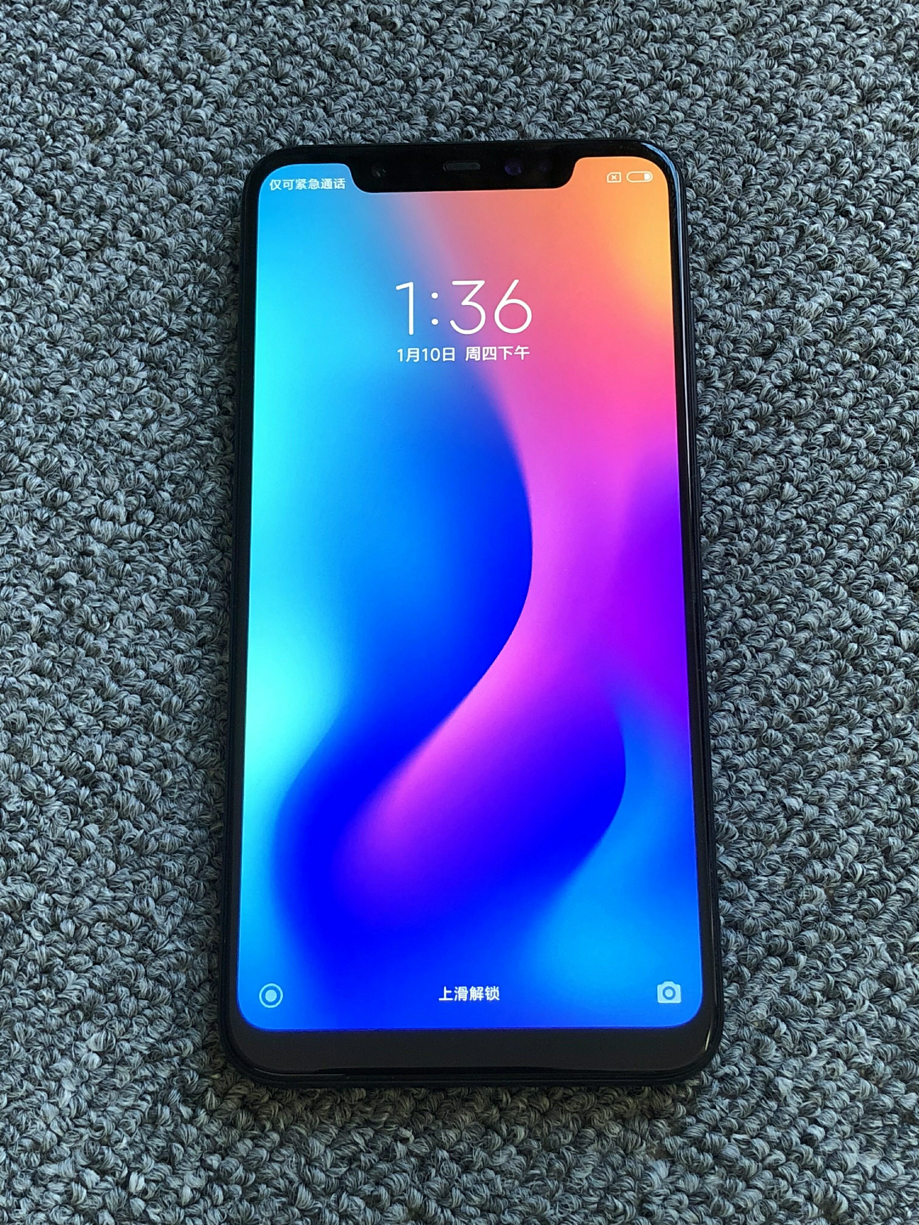 二手xiaomi/小米8 全网通移动联通电信 全面屏4g手机双摄高通845