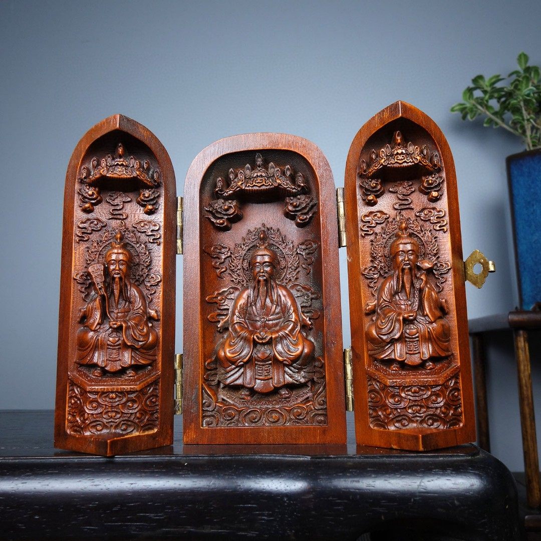 時代品 唐木 天然木 木筒 置物 古美術/時代品 時代品 唐木 天然木 木筒 置物 古美術/時代品