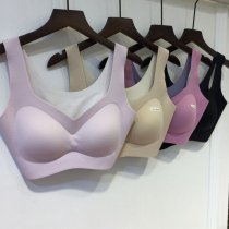 Ancient Crown Princess 5200 thickened breast pad with small chest flat breasted underwear No steel ring No-ring Sleep bra Female sports Smear Bra